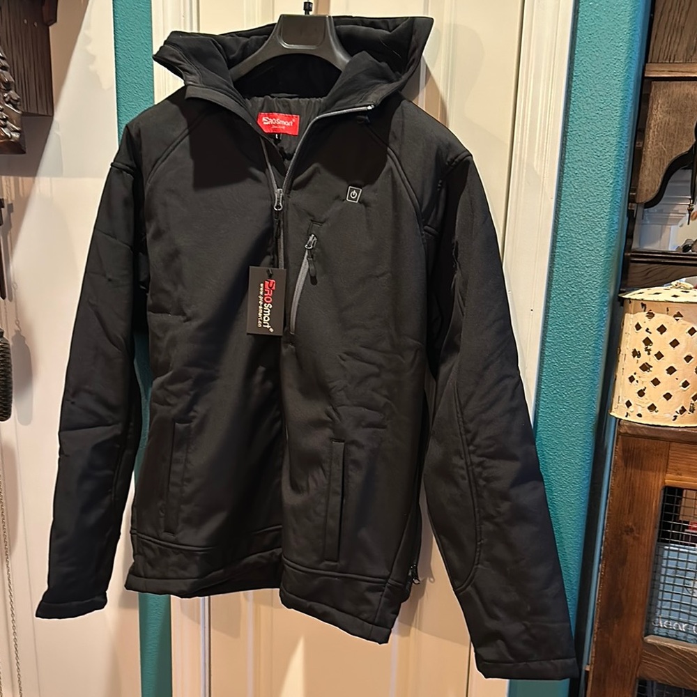 Heated Pro Smart Black Jacket NEW
